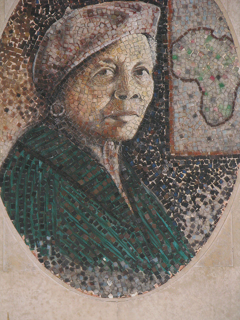 Margaret Burroughs Portrait in Mosaic by Thomas Hill via Sumi-I on Flickr